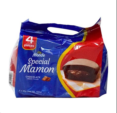 Monde Special Mamon Chococolate 48g x 4s .